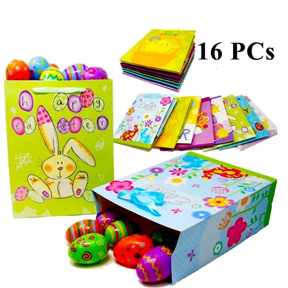 Easter Gift bags-16 pieces